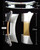 One Pair Of Steel Gold Alloy Plated 2-tone End Pieces For ROLEX EXPLORER 20mm OYSTER Watch Band Bracelet Fit 36mm Watch Case