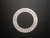 One Pc White Date Disc Wheel Overlay For ETA 2671 Automatic Movement Fit The Ladies 26mm Steel DATEJUST Watch
