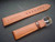 19mm Brown Genuine Italy Leather Band Strap With Steel Buckle Marked Crown Logo For The Rolex Watch