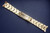 Signed 19mm Tapered To 16mm Solid Steel Gold Alloy Plated Golden Quality Oyster Watch Bracelet Band Strap For Mens Old 34mm ROLEX EXPLORER Watch Case