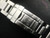 19mm Tapered To 16mm Solid Stainless Steel Watch Band Bracelet Strap With Flip-Lock Clasp Marked Rolex Logo For Vintage ROLEX 34mm Oyster Watch Case