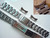 20mm Solid Stainless Steel Watch Band Bracelet Strap With Unbranded Flip-Lock Clasp For Vintage 36mm Oyster Watch Case