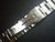 20mm Signed Stainless Steel President Oyster Watch Band Bracelet Strap With Fixed Curved End Pieces For Vintage 36mm ROLEX DATEJUST Or Explorer Watch