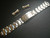 19mm Solid Stainless Steel Polished Center Watch Band Bracelet Strap With Flip-Lock Clasp Marked Rolex Logo For Vintage ROLEX 34mm Oyster Watch Case