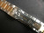 20mm Signed Stainless Steel 2-tone President Watch Band Bracelet Strap With Fixed Flat End Pieces For Vintage 36mm ROLEX 2-tone DAY-DATE Watch