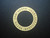 One Pc Champagne Date Disc Wheel Overlay With Open 6 & 9  For ETA 2836 Or DG 2813 Or MIYOTA 8215 Automatic Movement Fit The Mens Rolex 3135 Golden Or 2-tone DATEJUST Or DAY-DATE Or SUBMARINER Or GMT-MASTER Watch
