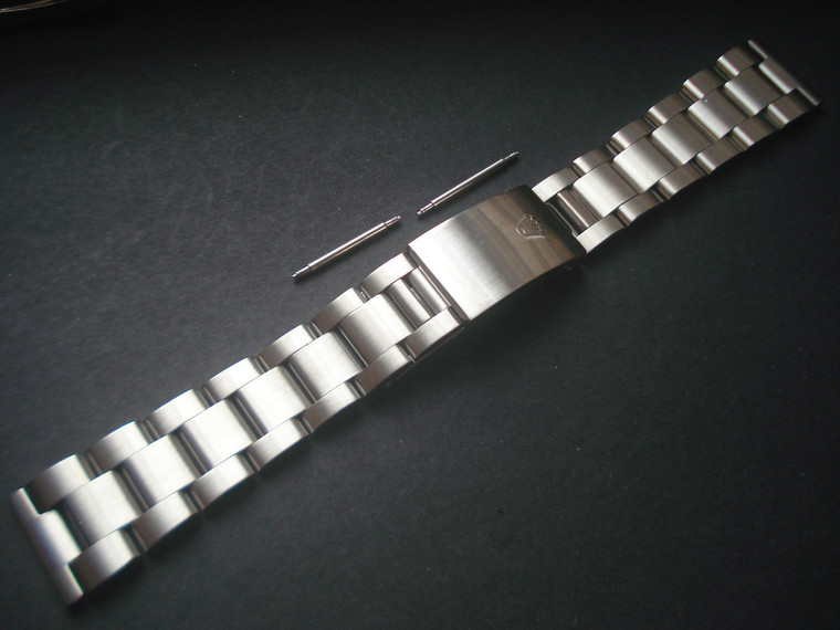 Signed Solid Stainless Steel All Brushed 20mm Oyster Quality Watch Band Bracelet Strap With Straight Ends For Mens Vintage 36mm ROLEX EXPLORER Watch Case
