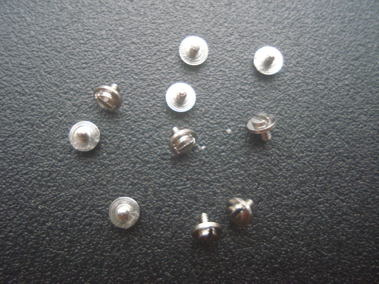 10 Small Steel Screws And 10 Steel Tabs For Mounting MIYOTA 8215 8205 8217 82S0 82S7 82S5 8N24 Automatic Movement Inside The Watch Case