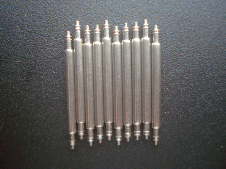 50 Pcs 1.78mm Steel Spring Bar Pins 19.5mm For Watch Steel Band Bracelet Set Case