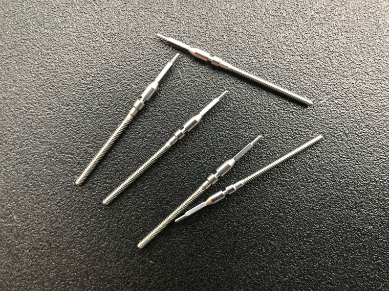 Five Pcs Steel Mens Watch Genuine Winding Stems For Miyota 8215 Automatic Movement