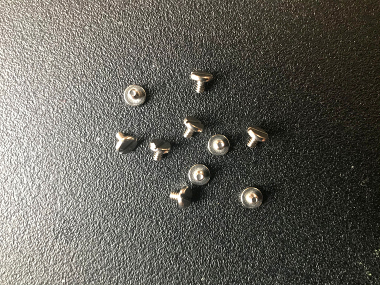 10 Small Stainless Steel Screws And 10 Longer Tabs For Mounting DG 2813 Automatic Movement Inside The Watch Case
