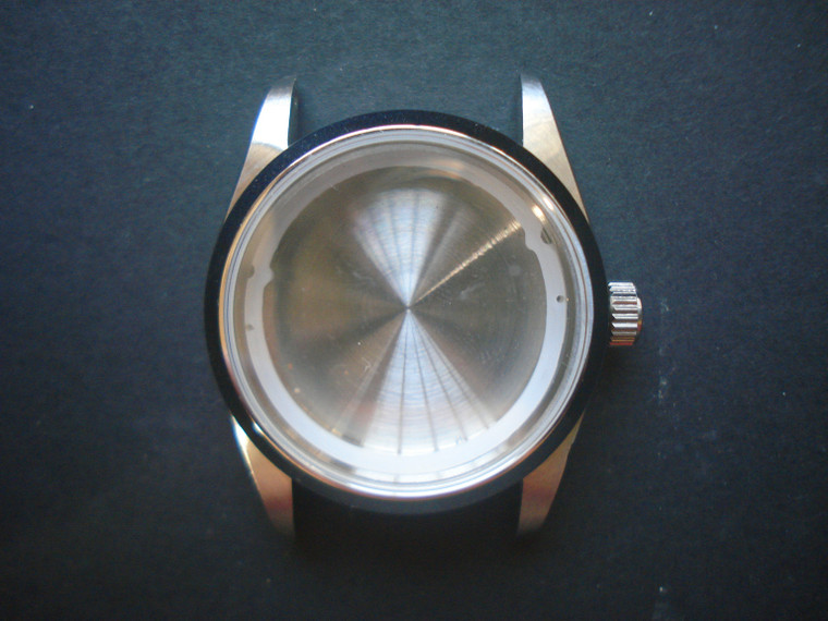 Unbranded Vintage Style of 36mm Stainless Steel EXPLORER Oyster Watch Case With Smooth Bezel And 20mm Lugs Size Fit ETA 2836 Or DG 2813 Or Miyota 8215 Movement