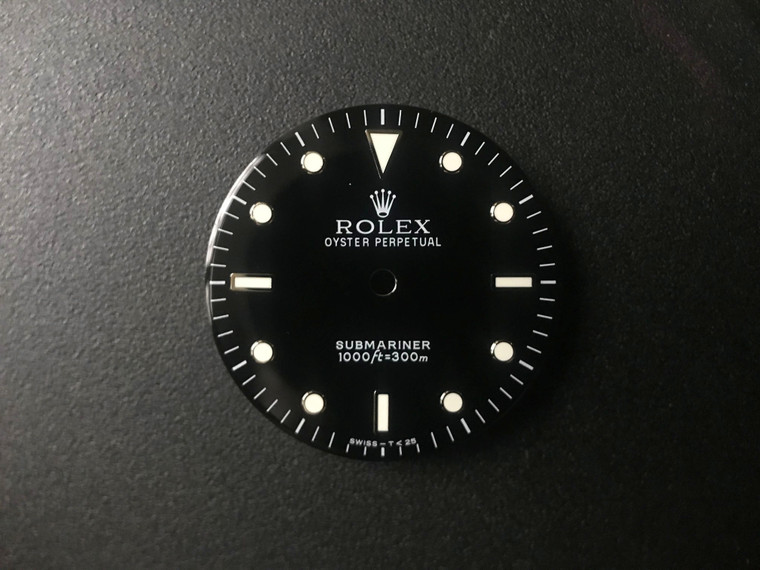 405976 No.8089 Old Sytle Of 29mm Glossy 14060 Black Dial Marked Rolex Symbol Has Smaller Hour Markers With Super Green Lume And Marked SWISS-T<25 For Mens Steel Submariner Watch Fit ETA 2824 2836 Or NH35/38 Or DG 2813 Or MIYOTA 8215 Movement