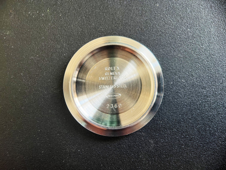 Steel Case Back With High Quality Marked 2360 For Newer Style Of 40mm Rolex 116610 or 114060 Submariner  Watch Case