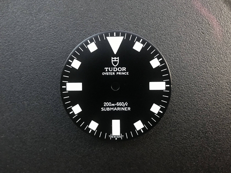 29mm 94010 7021 7016/0 Vintage Black Tudor Submariner Oyster Prince Snowflake Dial  With Super White Lume Fit ETA 2824, 2836 DG 2813 Miyota 8215