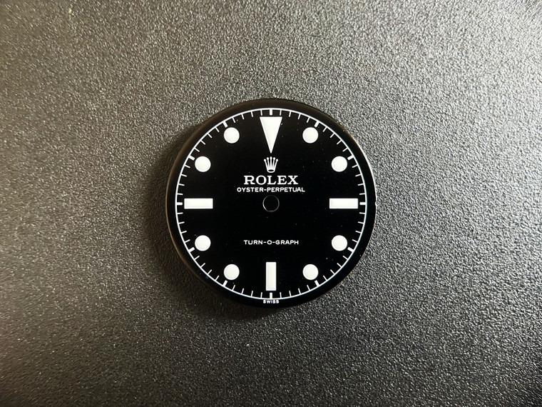 28.5mm 6202 TURN-O-GRAPH Vintage Submariner Dial With Super White Lume Marked Rolex Symbol for ETA 2836 Or 2824 Or DG 2813 OR Miyota 8215 movement