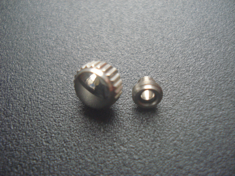 Unbranded 6mm Steel Screw Crown For DateJust Or Day-Date Or Explorer 36mm Steel Watch Case Fit ETA 2836 Or 2824 Or 2813 Or 8215 Or NH35/36/38  Automatic Moverment