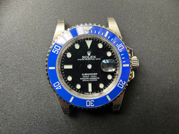Rolex 126610 Submariner Watch Set In Higher Quality With Blue Ceramic Bezel And Black Dial Has Super Luminova Fit ETA 2824 Movement With Date Wheel Overlay