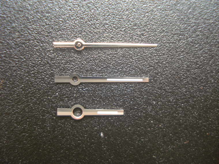 One Set Of Silver Watch Hands With Luminova Fit ETA 2836 Or 2824 For 34mm Tudor Prince Or Rolex Watch