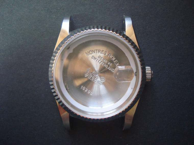 ROLEX Signed Vintage Style of 36mm Stainless Steel DAY-DATE Watch Case With Fluted Bezel And 20mm Lugs Size Fit ETA 2836 Movement And Dial In 28.5~29.0mm
