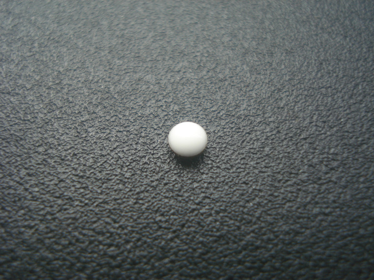 Two Pcs Silver Luminous Lume Pearls In Size Of 2.2mm*1.5mm With Blue Light For Bezel Inset