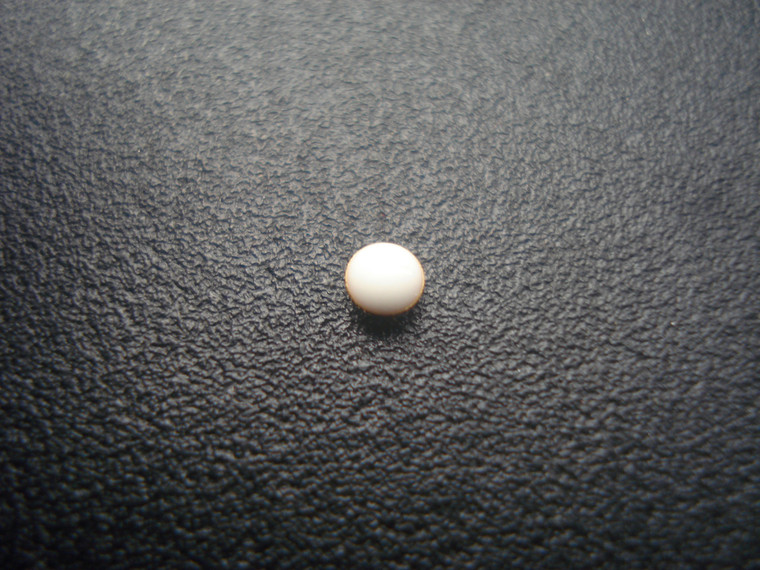 Two Pcs Golden Luminous Lume Pearls In Size Of 2.2mm*1.5mm With Blue Light For Bezel Inset