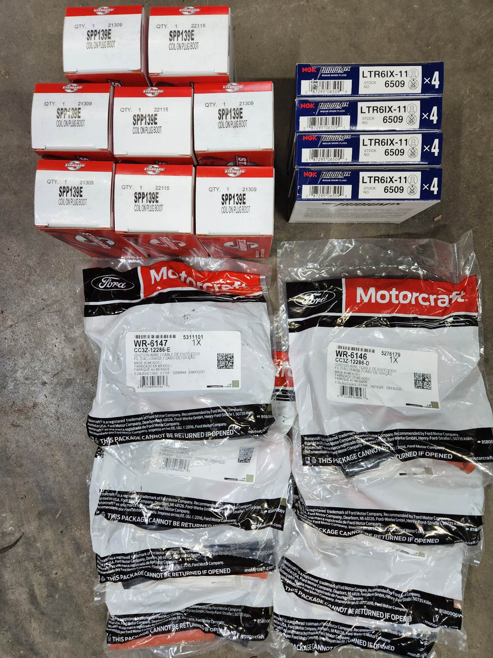 STOCK STYLE OEM REPLACEMENT IGNITION SERVICE KIT