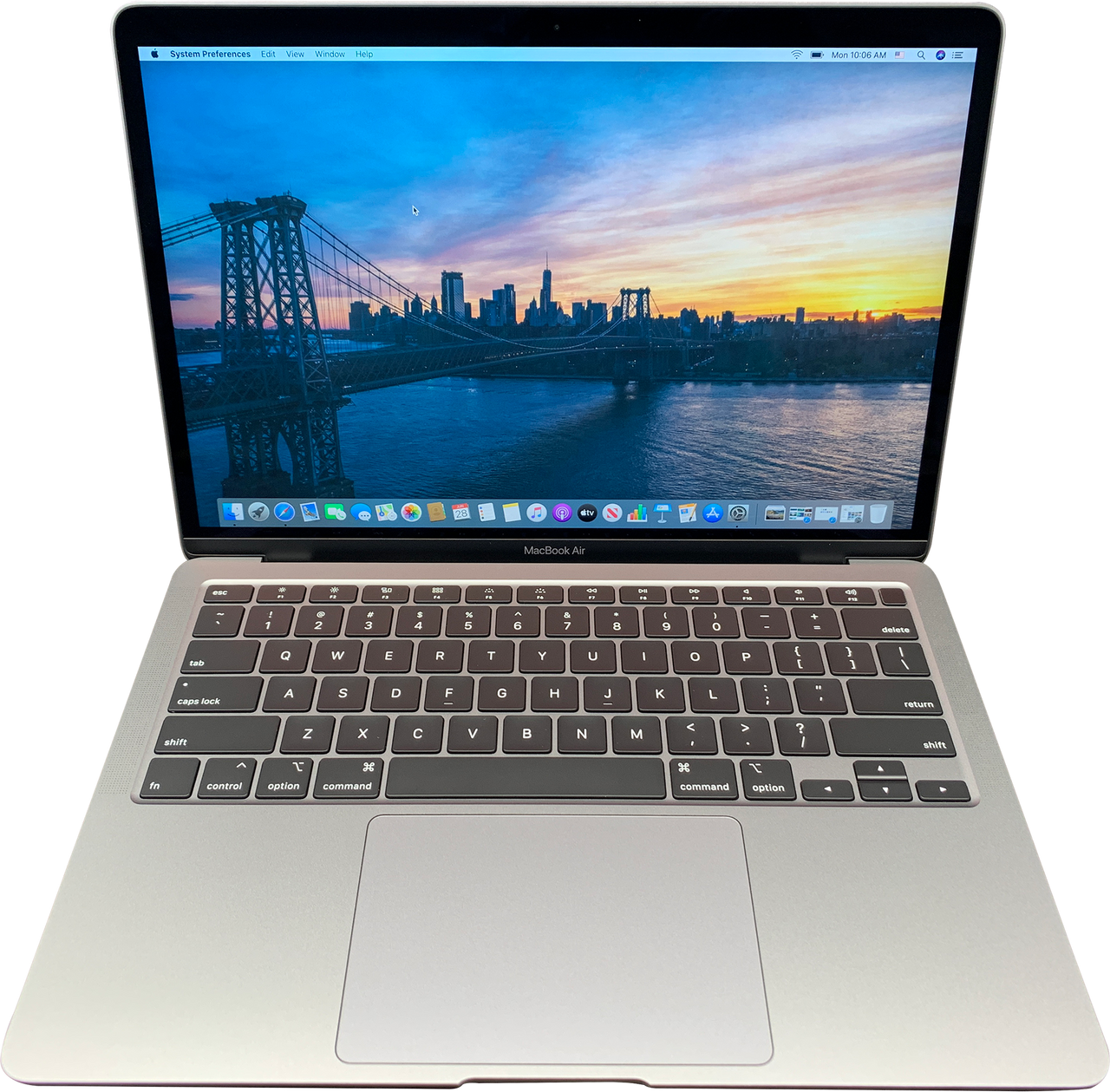 Apple Macbook Air 13-inch 1.6GHz Intel i5 8th Gen Dual Core Turbo (Silver -  2018) MVFH2LL/A - 8GB RAM 256GB SSD