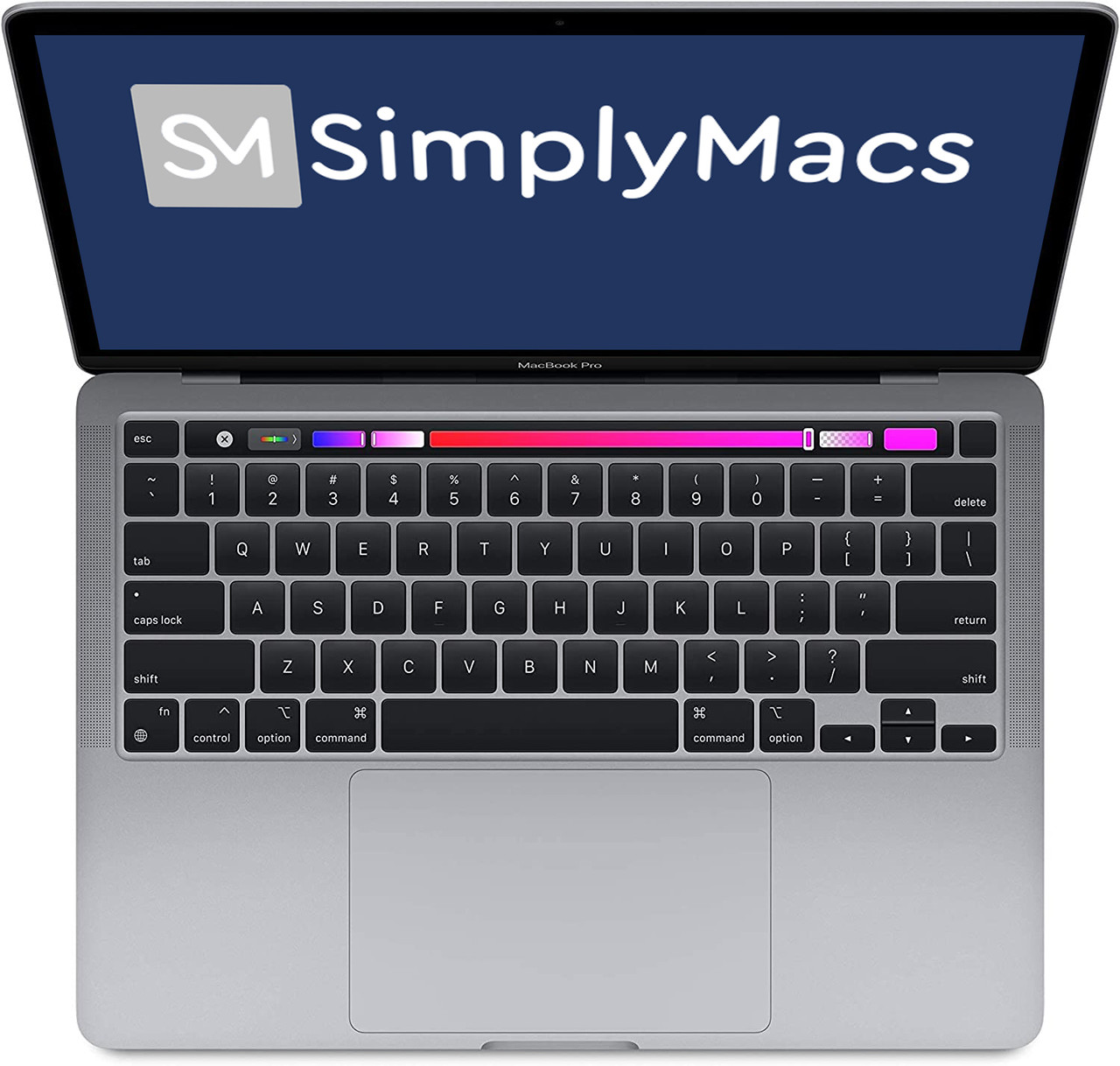 Space Gray - MacBook Pro 13 (2020) Touch Bar Retina - Core i7 - 2.3 GHz -  SSD 1TB - RAM 32GB