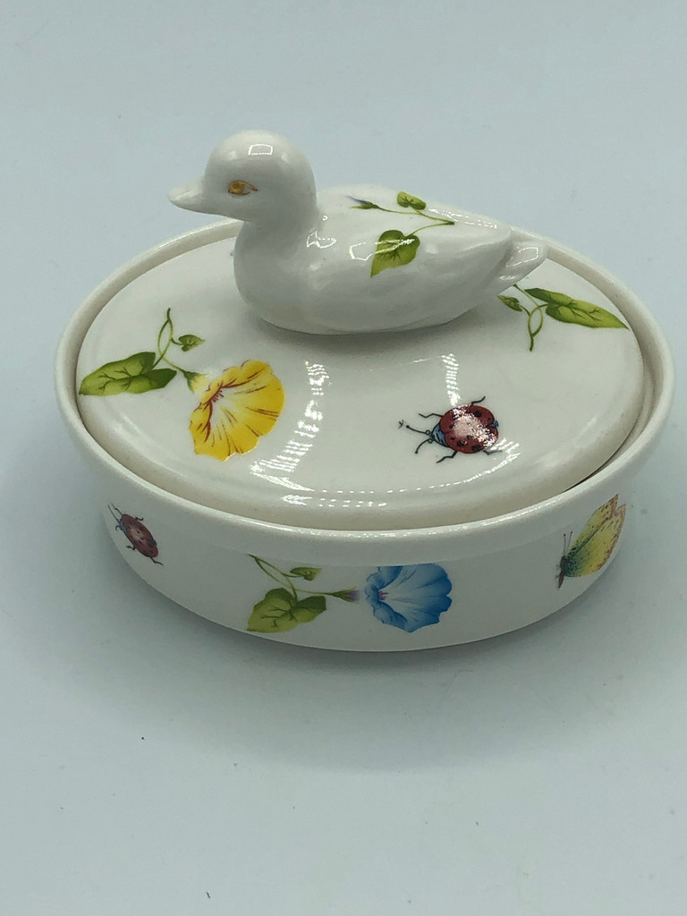 Spring Porcelain Duck