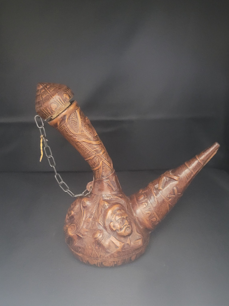 Jeype Leather Covered Decanter from Spain