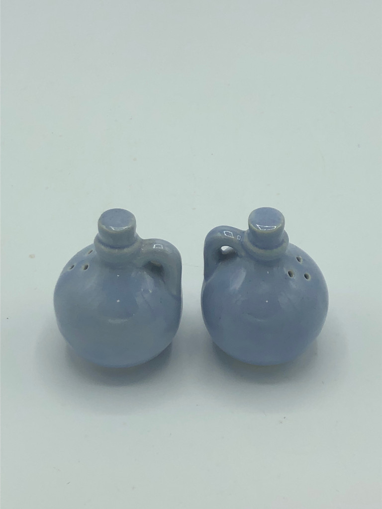 Blue jug salt & pepper shakers