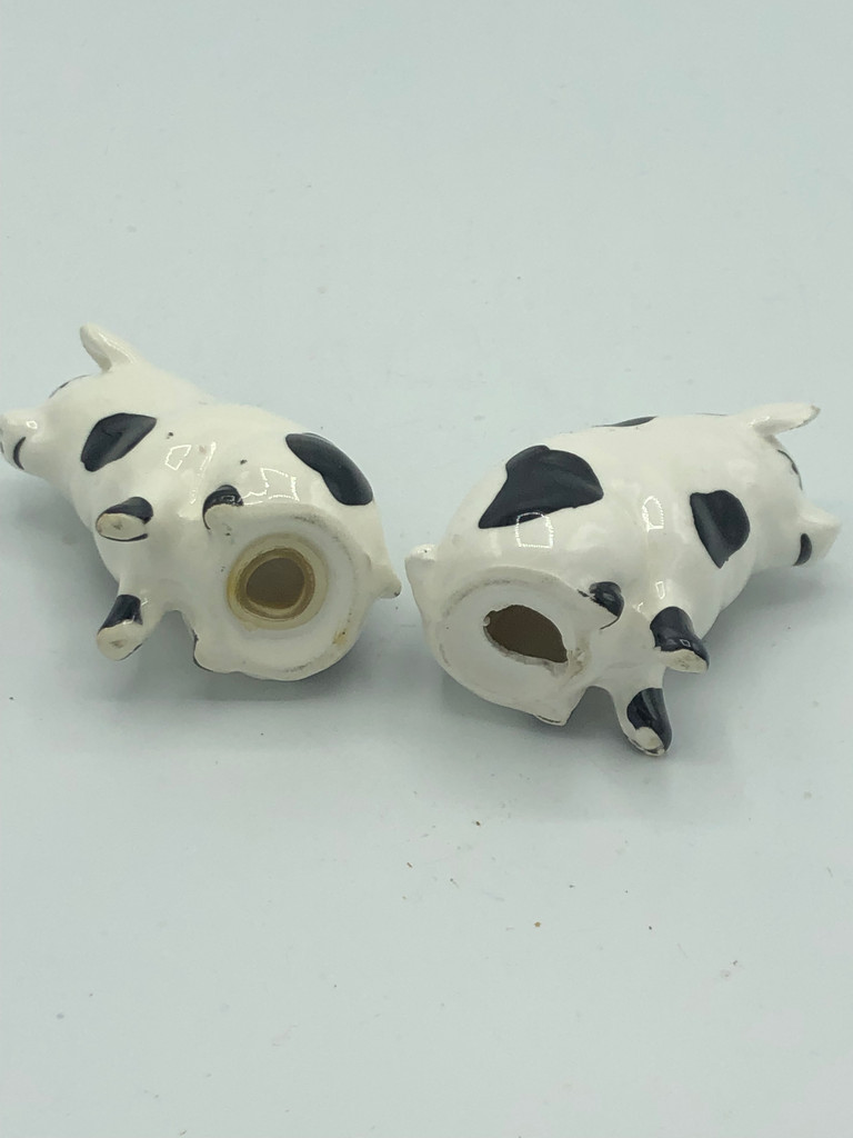 Black-N- White Pig salt & pepper shakers