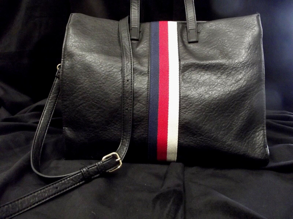 Moda Luxe XL Black Navy Red White Tote bag