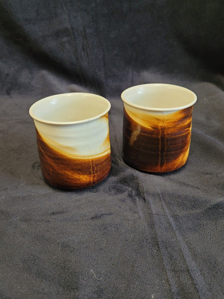Pair of Hand Crafted Otagiri Original Mugs
