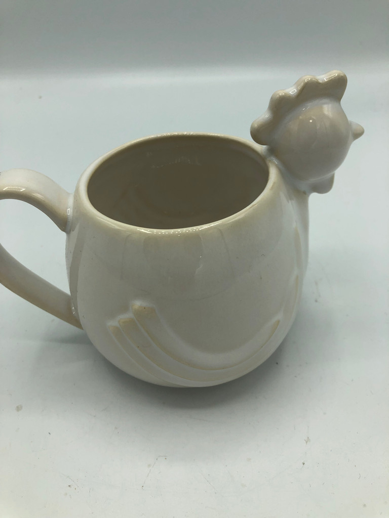 West Elm chicken mug