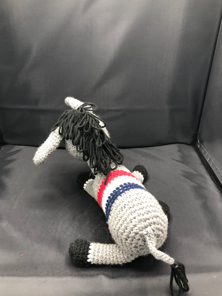 Hand Knitted donkey
