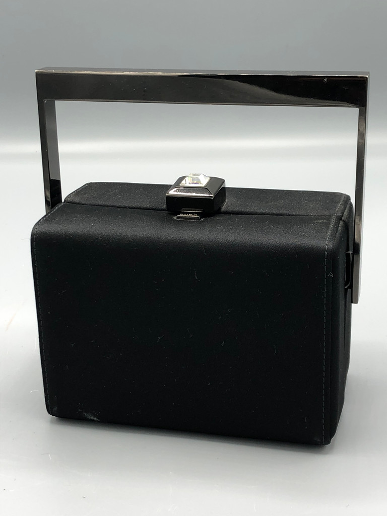 Vintage Satin hard case Rodo purse