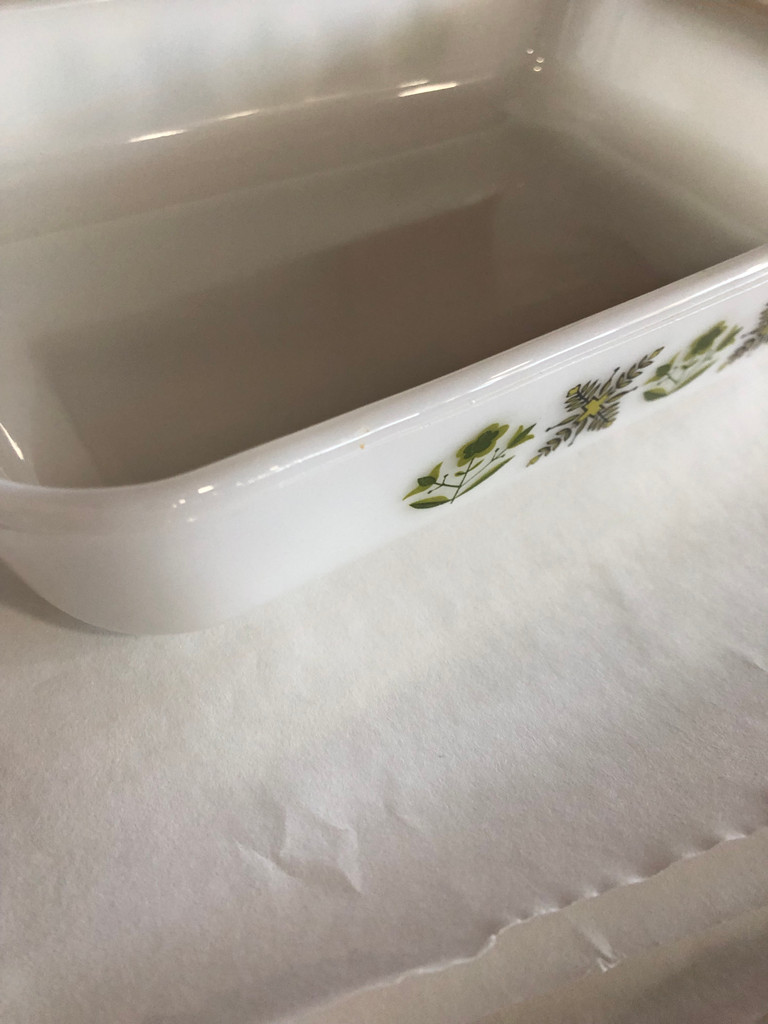 1 quart " King Meadow" Fire King baking dish