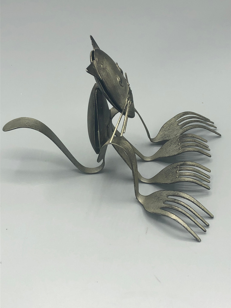 Fork Cat Figurine