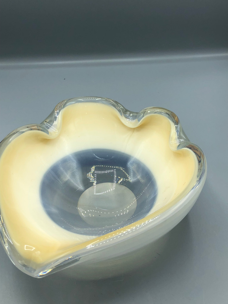 Vintage Art Deco Unikat Kristal bowl