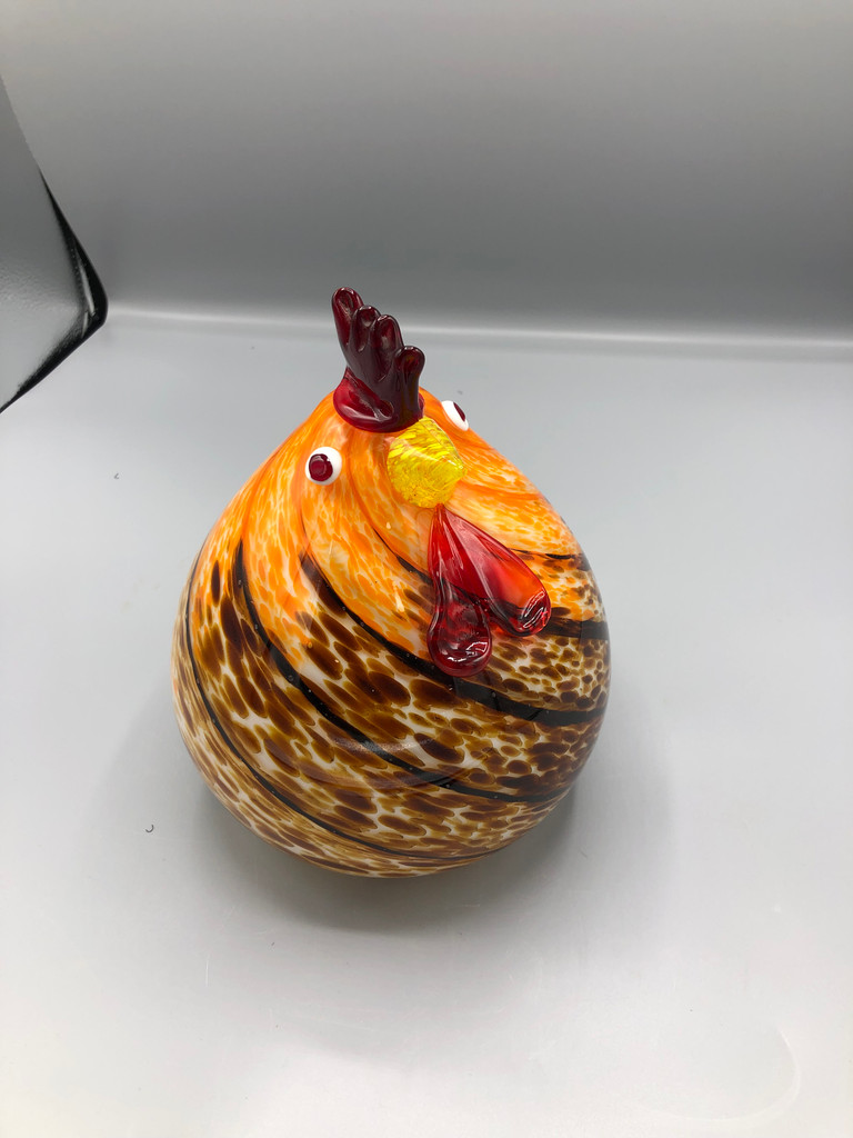 Vintage Murano Large Blown Rooster