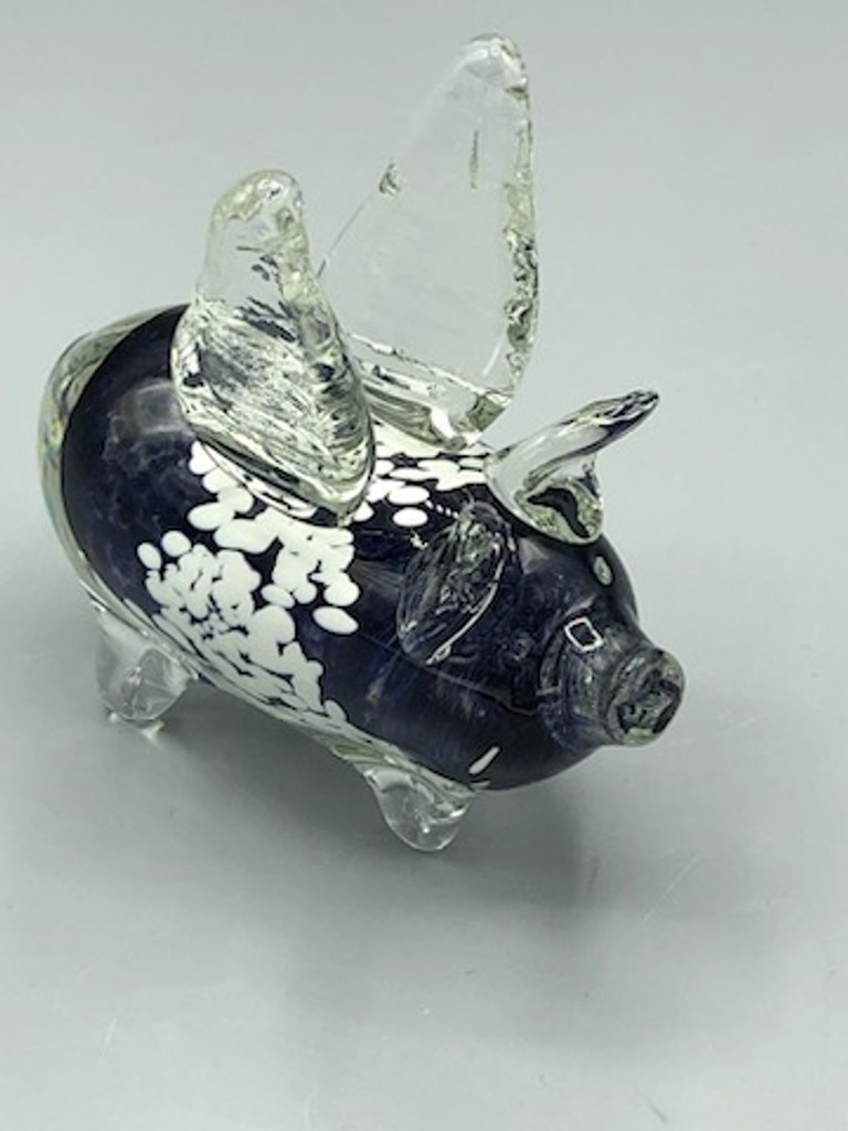 Ron Hinkle Flying glass pig
