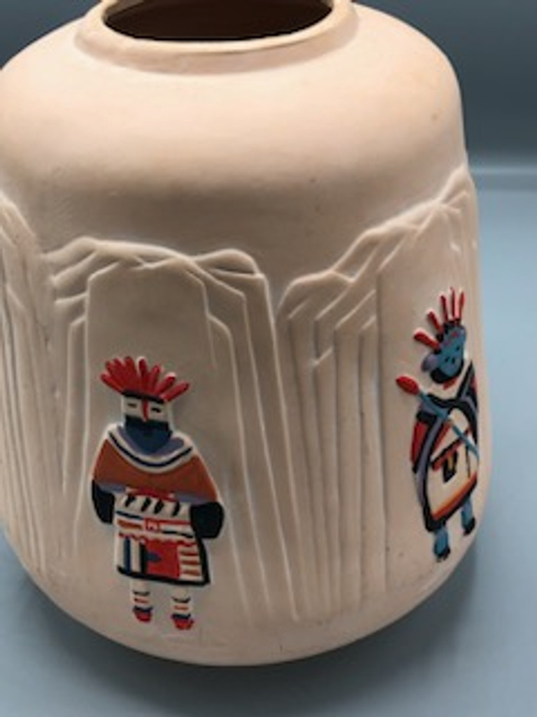 9" American Indian Pottery Vase