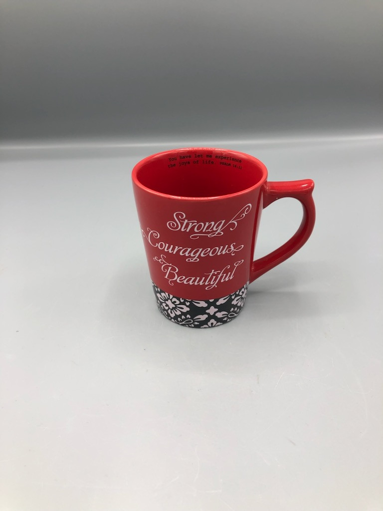 Strong Courageous Beautiful Mug