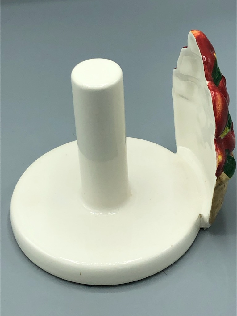 Ceramic Apple paper towel holder
