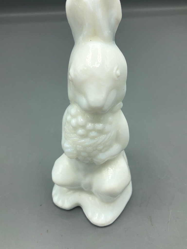 Mosser milk glass bunny