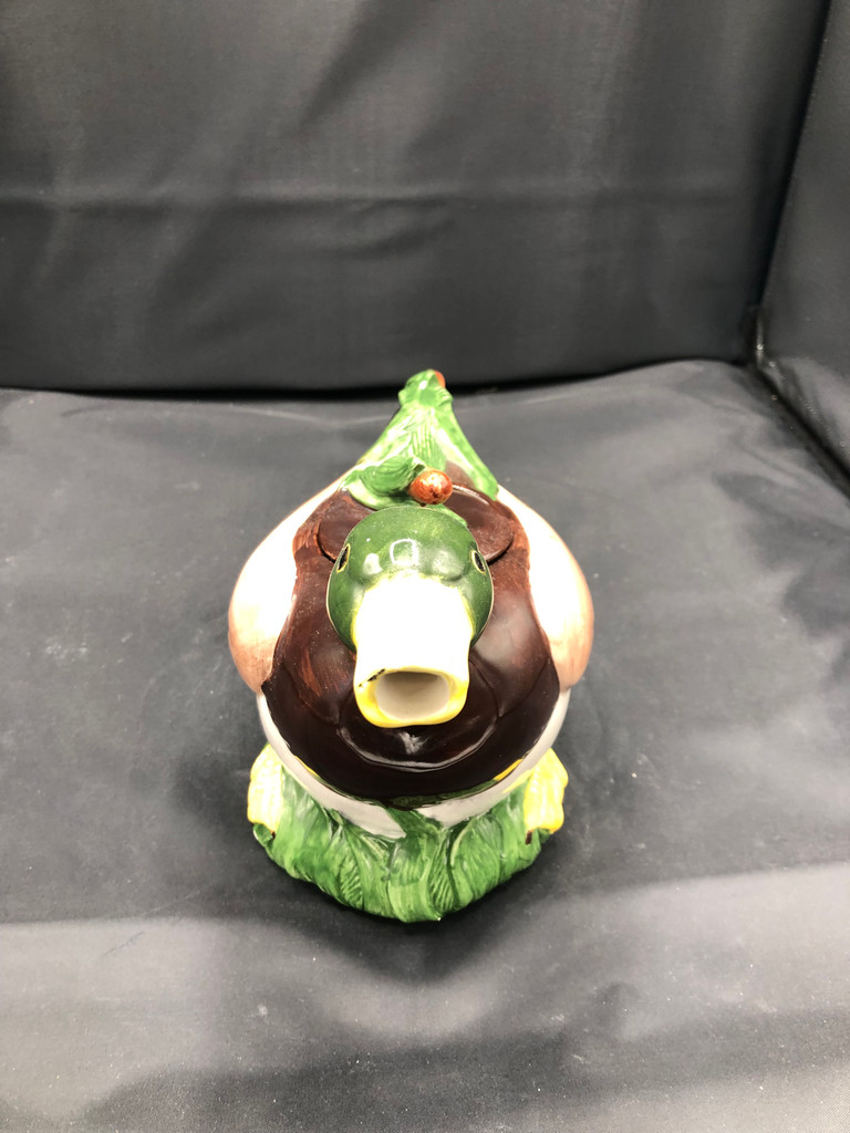 Vintage 1994 Duck Ceramic Teapot with lid