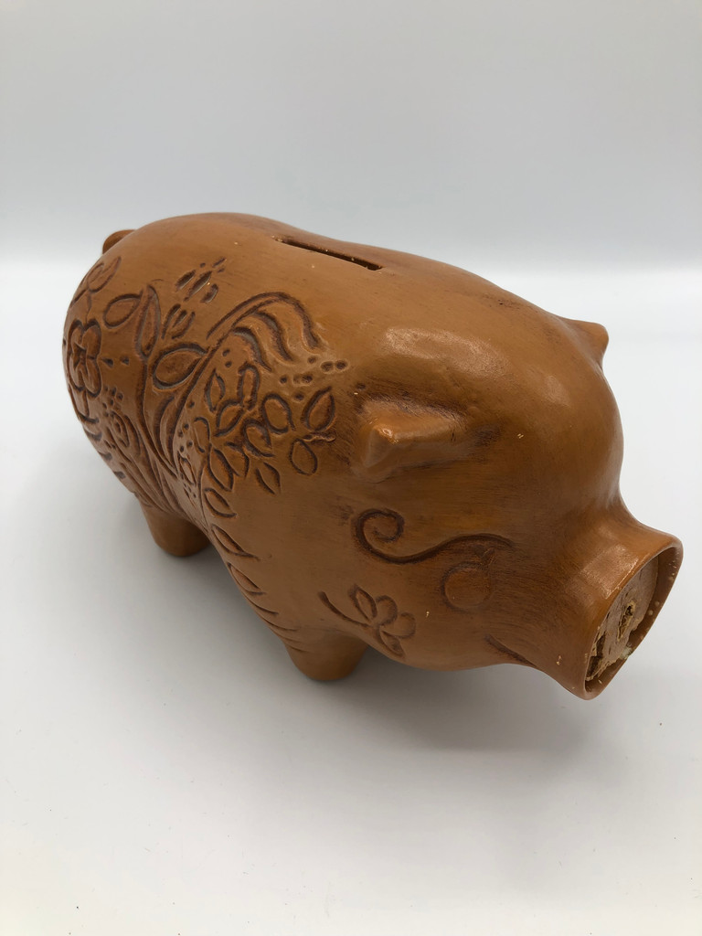 Mid Century California Pottery Pig