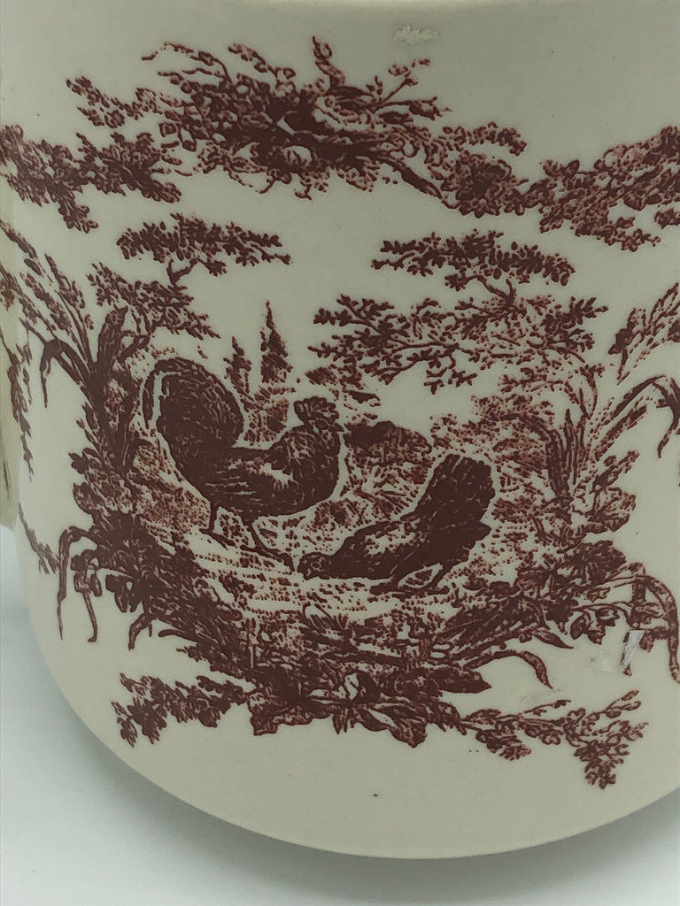 California Pantry Classic Ceramics Red Rooster Teapot